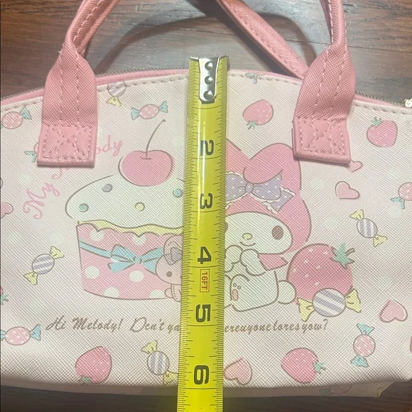 Hello Kitty Pink Kuromi Bag with Cinnamoroll Design - Picture 5 of 6